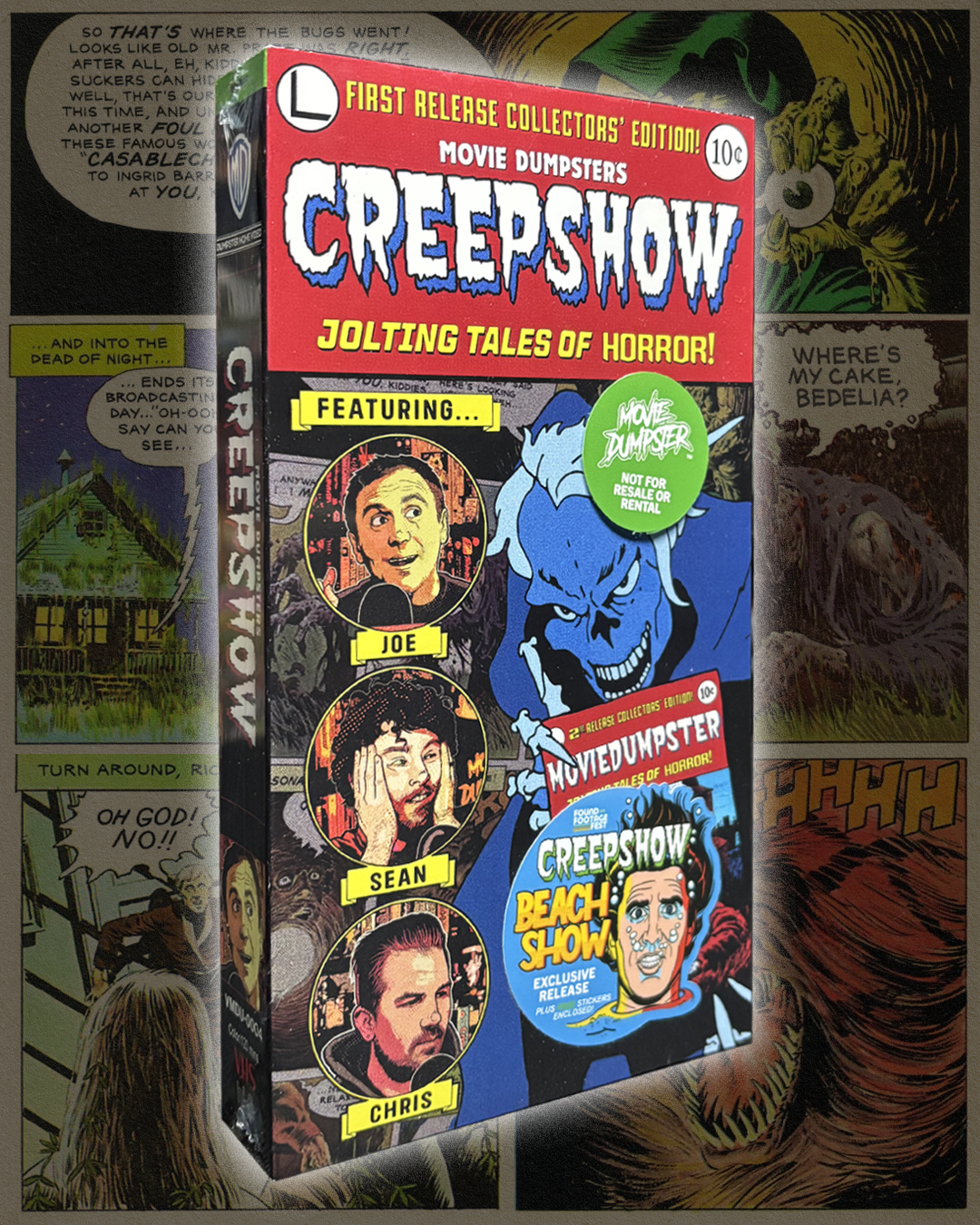 Movie Dumpster's Creepshow VHS (Creepshow Beach Show Exclusive)