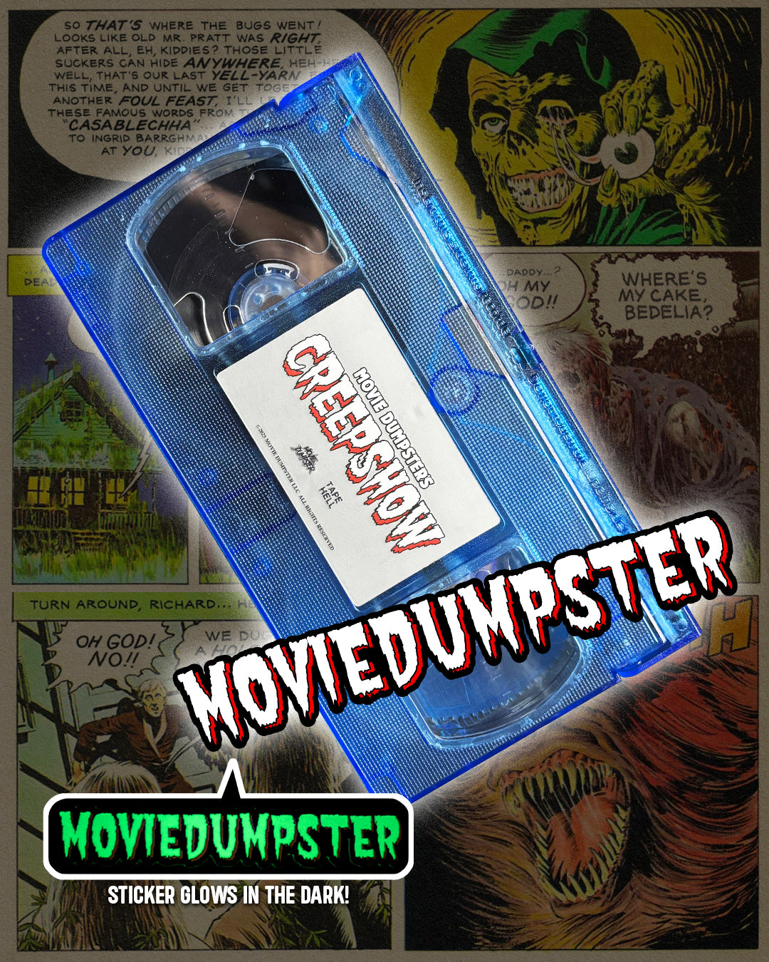 Movie Dumpster's Creepshow VHS (Creepshow Beach Show Exclusive)
