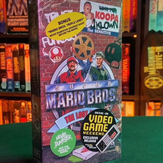 Mario Bros: The Lost Reels VHS Tape