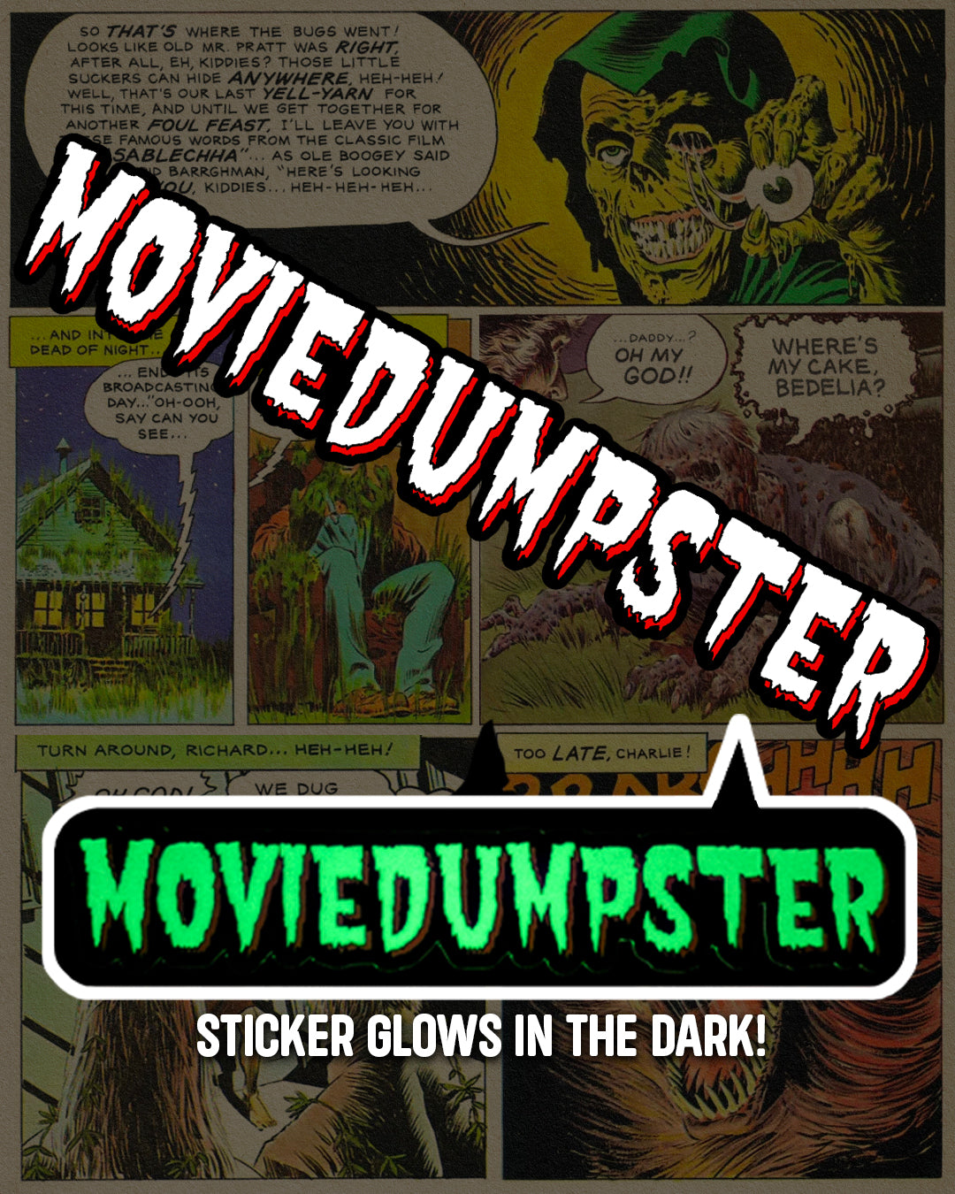 MD Creep Logo Sticker (Glow-in-the-Dark)