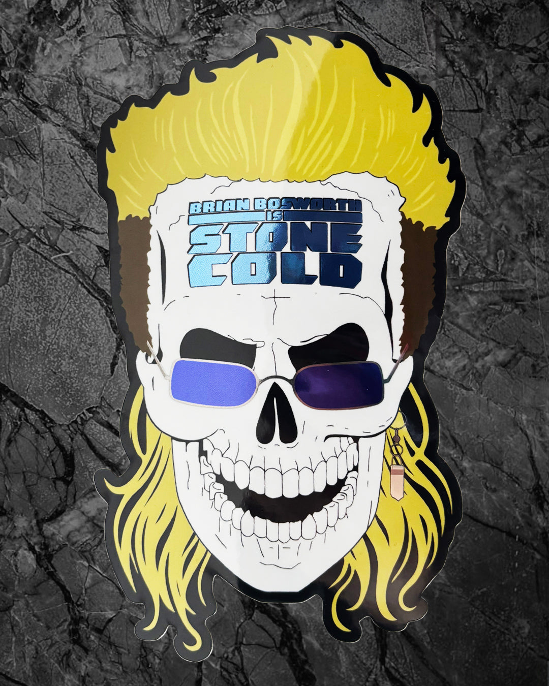 Stone Cold Boz Sticker