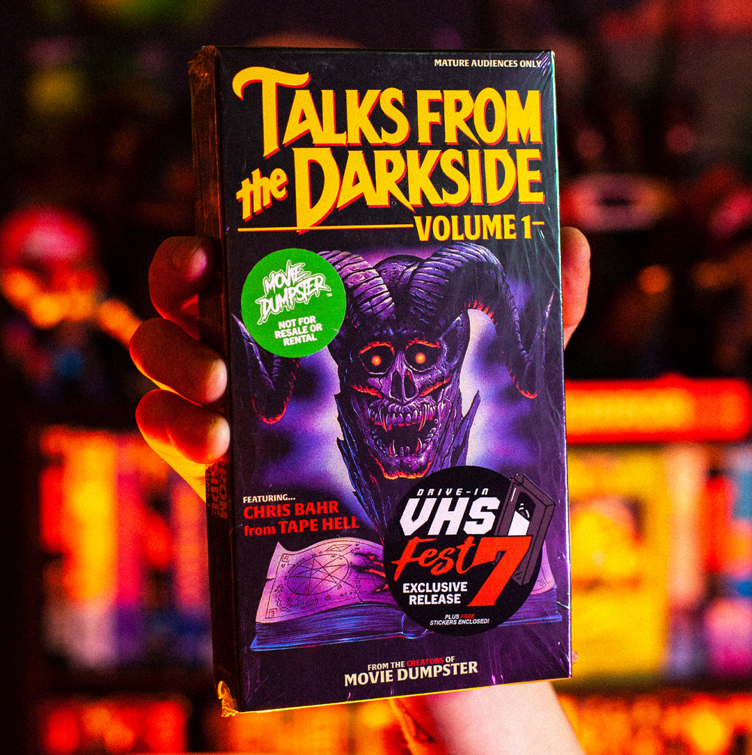 Talks from the Darkside Vol. 1 VHS (VHS Fest 7 Exclusive)