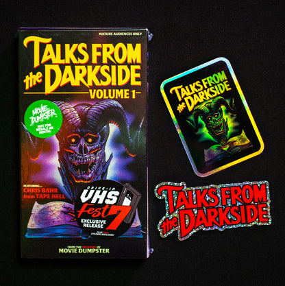 Talks from the Darkside Vol. 1 VHS (VHS Fest 7 Exclusive)