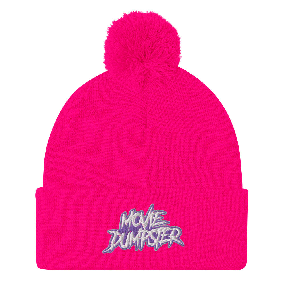 Movie Dumpster Pom-Pom Knit Cap