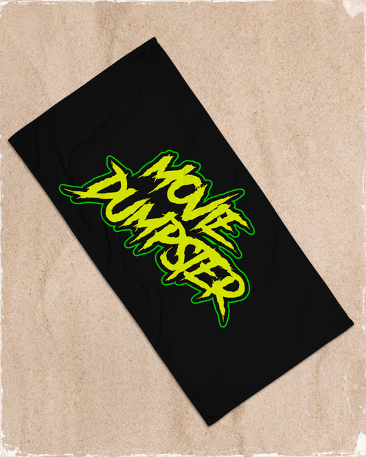 Movie Dumpster Beach Towel
