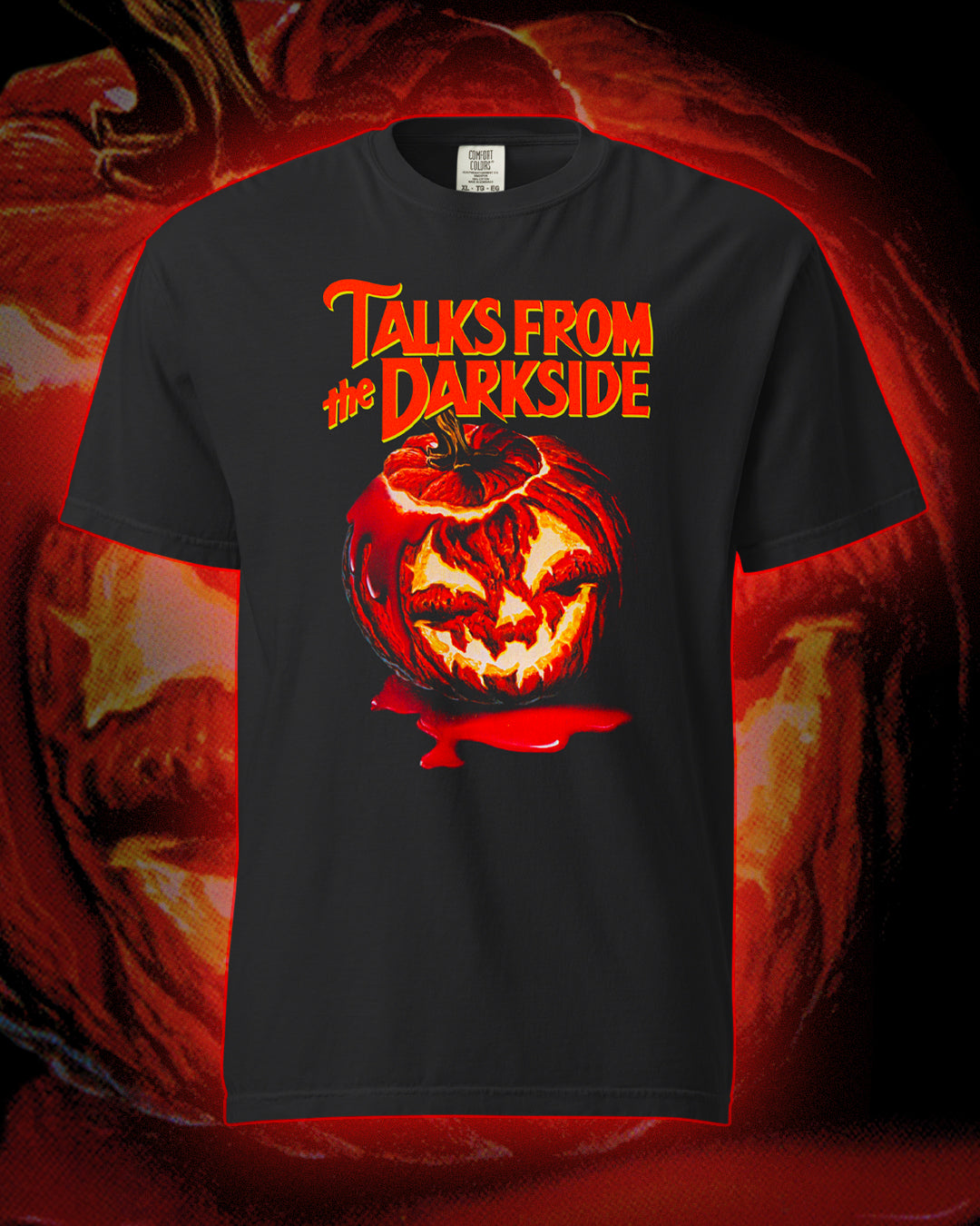Talks from the Darkside Pumpkin Tee