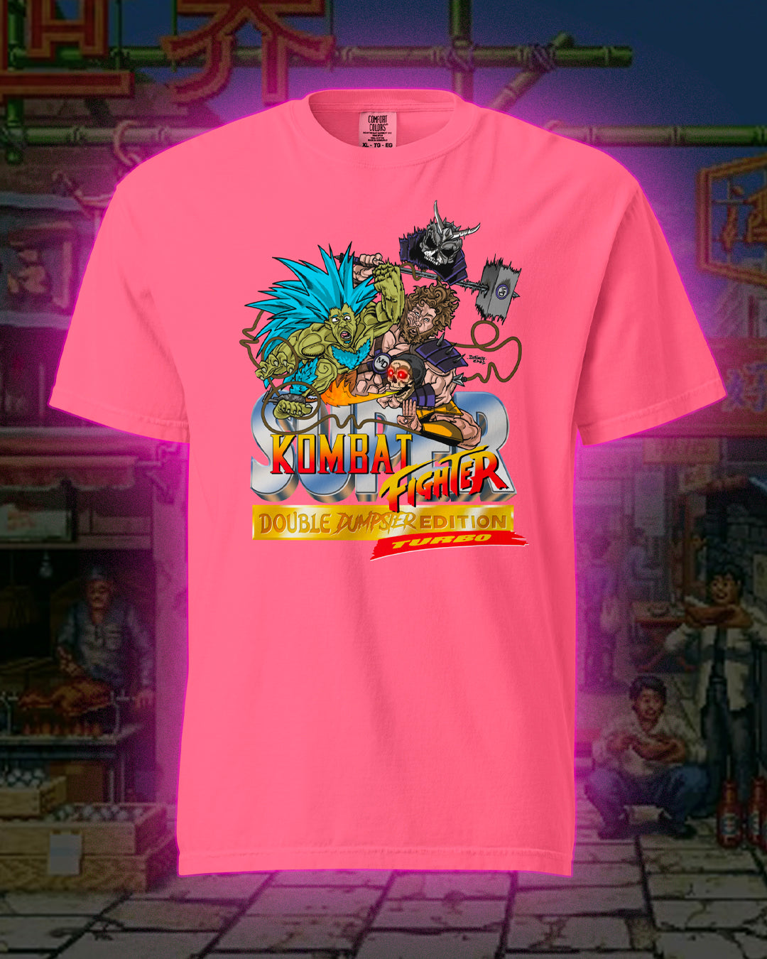 Super Kombat Fighter Tee (Comfort Colors)