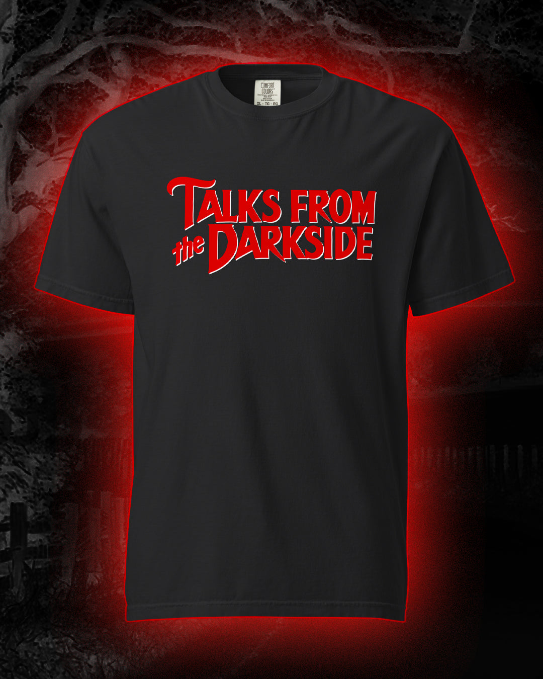 Talks from the Darkside Logo Tee (Comfort Colors)