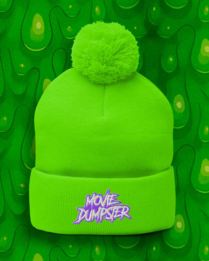 Movie Dumpster Pom-Pom Knit Cap